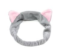 NKGWQ23*7cm2-4pcs Face Wash Headband For Women Plush Three-dimensional Makeup Deer Horn Cat Rabbit Ears Headband Running Skin Care Headband