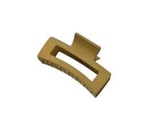 NKGWQ8.5 * 4CM Hairpin Excellent Matte Rectangular Large Shark Clip Strong Non-slip Hairpin Suitable For Women With Straight Curly And Wavy Hair