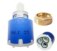 NKJ35A 35mm Faucet Cartridge, Replacement Cartridge,W/Right Rotation, Repair Compatible with Single Lever Fauce -KEROX