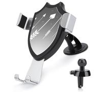 NKJJSTES 3-in-1 Car Phone Holder Adjustable Cartoon White Arrow Car Phone Mount for All Smartphones & Car Models