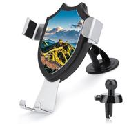 NKJJSTES 3-in-1 Car Phone Holder Adjustable The Great Wall of China Car Phone Mount for All Smartphones & Car Models