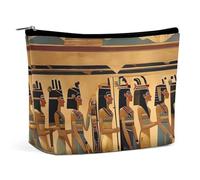 NKJJSTES Large Capacity Cosmetic Bag Waterproof Cosmetic Organizer Blue Heart Cosmetic Accessories Organizer for Women/girl, women in ancient egypt, One Size