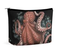 NKJJSTES Large Capacity Cosmetic Bag Waterproof Cosmetic Organizer Four Season Tree of Life Cosmetic Accessories Organizer for Women/girl, Octopus Intertwined, One Size