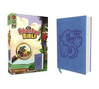 NKJV, Adventure Bible, Leathersoft, Blue, Full Color