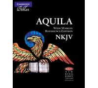NKJV Aquila Wide Margin Reference Bible, Black Goatskin Leather Edge-lined, Red-letter Text, NK746:XRME