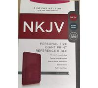 NKJV Bible Giant Print Pink Leathersoft