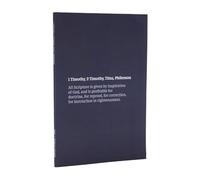 NKJV Bible Journal - 1-2 Timothy, Titus, Philemon, Paperback, Comfort Print: Holy Bible, New King James Version