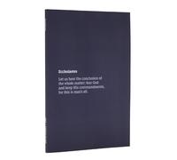 NKJV Bible Journal - Ecclesiastes, Paperback, Comfort Print: Holy Bible, New King James Version