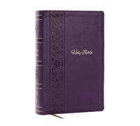 NKJV Bible: Personal Size Giant Print, Purple Leathersoft, Holy Bible, Red Letter, Comfort Print: New King James Version