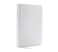NKJV Bride's Bible Leathersoft White Red Letter by Thomas Nelson (HB 2019)