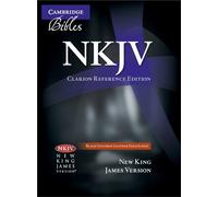 NKJV Clarion Reference Bible, Black Edge-lined Goatskin Leather, NK486:XE: New King James Version, Black Goatskin Leather Edge Lined, Clarion Reference Edition