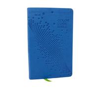 NKJV, Color Code Bible for Kids, Blue Leathersoft, Comfort Print