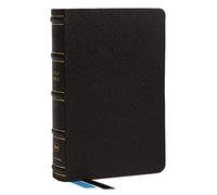 NKJV, Compact Bible, Maclaren Series, Genuine Leather, Black, Comfort Print: Holy Bible, New King James Version