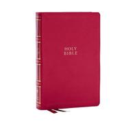 NKJV, Compact Center-Column Reference Bible, Dark Rose Leathersoft, Red Letter, Comfort Print (Thumb Indexed): Nkjv, Compact Center-column Reference ... Red Letter, Thumb Indexed, Comfort Print
