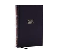 NKJV, Compact Center-Column Reference Bible, Hardcover, Red Letter, Comfort Print: New King James Version, Black, Hardcover, Compact Center-Column Reference, Red Letter, Comfort Print