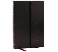 NKJV Compact Paragraph-Style Bible w/ 43,000 Cross References, Black Leatherflex w/ Magnetic Flap, Red Letter, Comfort Print: Holy Bible, New King James Version: Holy Bible, New King James Version
