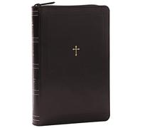 NKJV Compact Paragraph-Style Bible w/ 43,000 Cross References, Black Leathersoft with zipper, Red Letter, Comfort Print: Holy Bible, New King James Version : Holy Bible, New King James Version