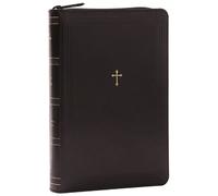 NKJV Compact Paragraph-Style Bible w/ 43,000 Cross References, Black Leathersoft with zipper, Red Letter, Comfort Print: Holy Bible, New King James Version : Holy Bible, New King James Version