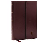 NKJV Compact Paragraph-Style Bible w/ 43,000 Cross References, Burgundy Leatherflex w/ Magnetic Flap, Red Letter, Comfort Print: Holy Bible, New King James Version : Holy Bible, New King James Version