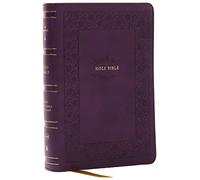 NKJV Compact Paragraph-Style Bible w/ 43,000 Cross References, Purple Leathersoft, Red Letter, Comfort Print: Holy Bible, New King James Version: Holy Bible, New King James Version