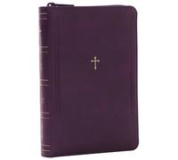 NKJV Compact Paragraph-Style Bible w/ 43,000 Cross References, Purple Leathersoft Zipper Closure, Red Letter, Comfort Print: Holy Bible, New King James Version : Holy Bible, New King James Version