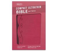 NKJV Compact Ultrathin Bible for Teens, Fuchsia LeatherTouch