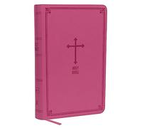 NKJV, Deluxe Gift Bible, Leathersoft, Pink, Red Letter, Comfort Print: Holy Bible, New King James Version