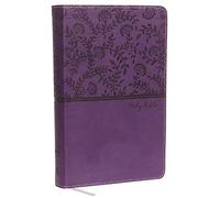 NKJV, Deluxe Gift Bible, Leathersoft, Purple, Red Letter, Comfort Print: Holy Bible, New King James Version