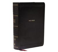 NKJV, End-of-Verse Reference Bible, Compact, Leathersoft, Black, Red Letter, Comfort Print: Holy Bible, New King James Version