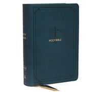 NKJV, End-of-Verse Reference Bible, Compact, Leathersoft, Teal, Red Letter, Comfort Print : Holy Bible, New King James Version
