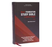 NKJV, Foundation Study Bible, Large Print, Hardcover, Red Letter, Comfort Print: Holy Bible, New King James Version