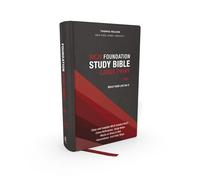 NKJV, Foundation Study Bible, Large Print, Hardcover, Red Letter, Comfort Print : Holy Bible, New King James Version