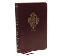 NKJV Holy Bible, Giant Print Center-Column Reference Bible, Deluxe Burgundy Leathersoft, 72,000+ Cross References, Red Letter, Comfort Print: New King James Version: New King James Version