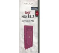 NKJV, Holy Bible, Soft Touch Edition, Imitation Leather - HardBack NEW Nelson, T