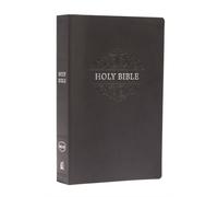NKJV, Holy Bible, Soft Touch Edition, Leathersoft, Black, Comfort Print