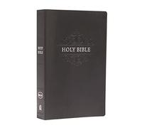 NKJV, Holy Bible, Soft Touch Edition, Leathersoft, Black, Comfort Print : Holy Bible, New King James Version