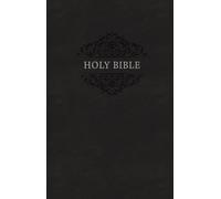 NKJV, Holy Bible, Soft Touch Edition, Leathersoft, Black, Comfort Print: Holy Bi