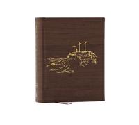 NKJV, Journal the Word Bible, Large Print: Reflect, Journal or Create Art Next to Your Favorite Verses (Brown Leathersoft over Board, Red Letter)