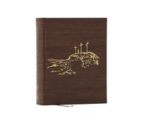 NKJV, Journal the Word Bible, Large Print: Reflect, Journal or Create Art Next to Your Favorite Verses (Brown Leathersoft over Board, Red Letter)