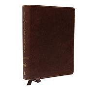 NKJV, Journal the Word Bible: Reflect, Journal or Create Art Next to Your Favorite Verses (Bonded Leather, Brown, Red Letter, Comfort Print): Reflect, ... or Create Art Next to Your Favorite Verses