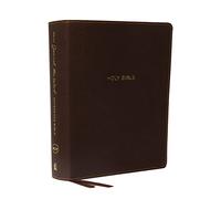 NKJV, Journal the Word Reference Bible, Leathersoft, Brown, Red Letter, Comfort Print: Let Scripture Explain Scripture. Reflect on What You Learn.