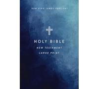 NKJV Large Print Outreach New Testament Bible, Cross Softcover, Comfort Print: New King James Version Outreach New Testament, Comfort Print