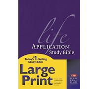 NKJV Life Application Study Bible Large Print Hardcover: New King James Version