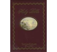 NKJV, Lighting the Way Home Family Bible, Hardcover, Burgundy by Thomas Kinkade (2002-10-01)