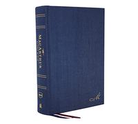 The NKJV, MacArthur Study Bible, 2nd Edition, Cloth over Board, Blue, Comfort Print