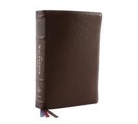 Nkjv, MacArthur Study Bible, 2nd Edition, Premium Goatskin Leather, Brown, Premier Collection, Comfort Print: Unleashing God's Truth One Verse at a Time
