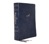 NKJV, MacArthur Study Bible, Blue Leathersoft, Thumb Indexed, Comfort Print: Unleashing God's Truth One Verse at a Time (Holy Bible, New King James Version)