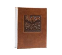 NKJV New Testament, Tracing edition: Engaging the Scripture Word by Word (Brown Leathersoft over Board)