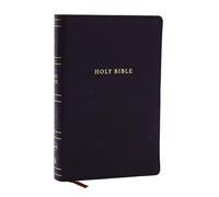 NKJV Personal Size Large Print Bible with 43,000 Cross References, Black Leathersoft, Red Letter, Comfort Print (Thumb Indexed): New King James ... Red Letter, Thumb Indexed, Comfort Print