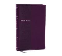 NKJV Personal Size Large Print Bible with 43,000 Cross References, Purple Leathersoft, Red Letter, Comfort Print: New King James Version, Purple, ... Cross References, Red Letter, Comfort Print